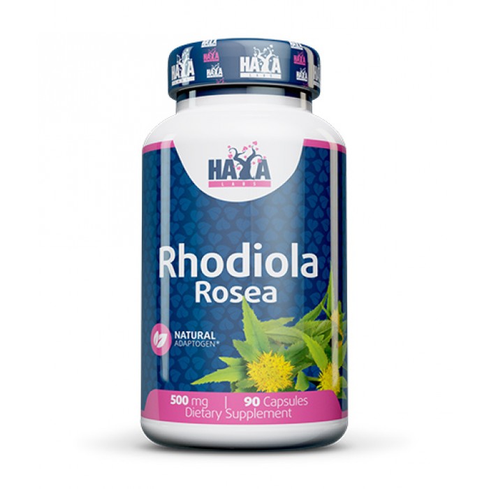 Haya Labs - Rhodiola Rosea Extract 500mg / 90 Caps.